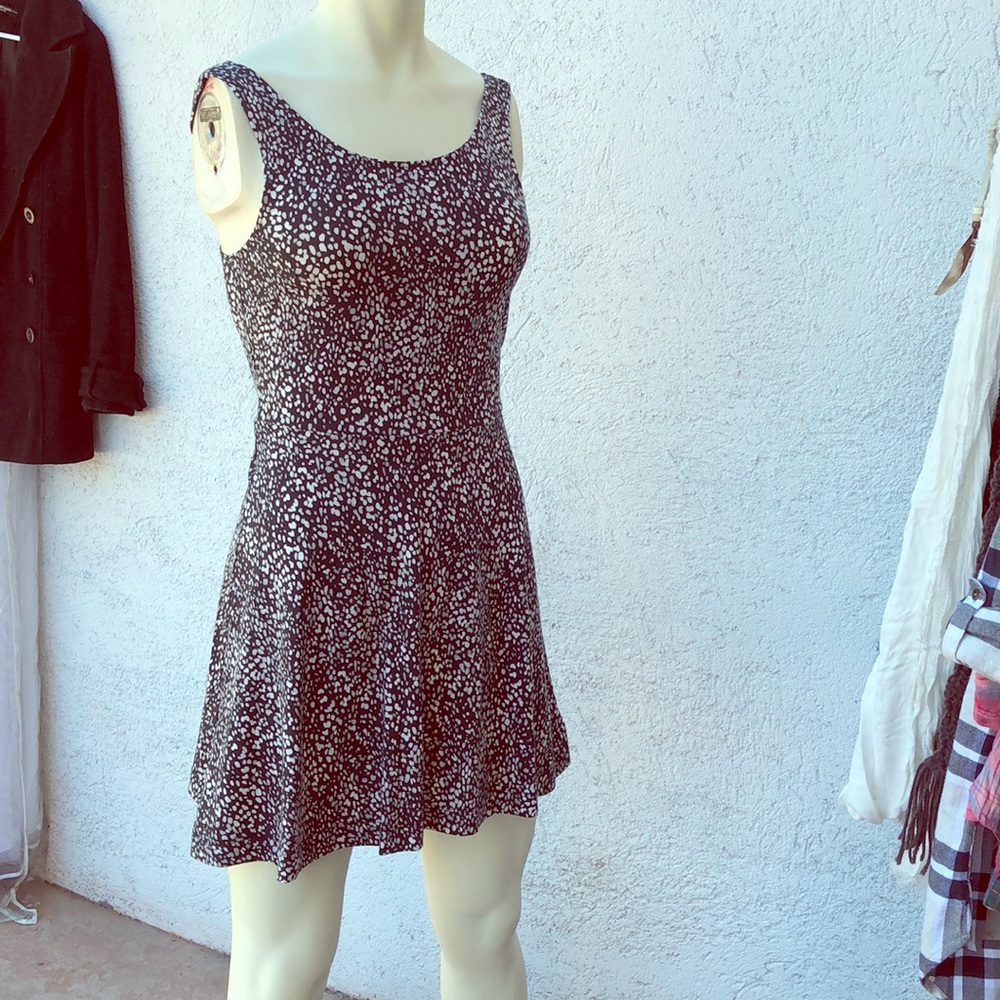 Black and white dress